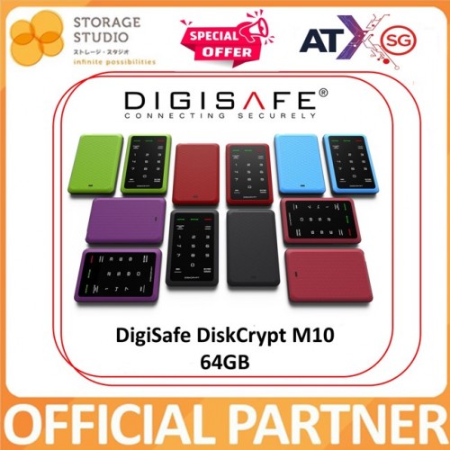 DIGISAFE DiskCrypt M10 64GB